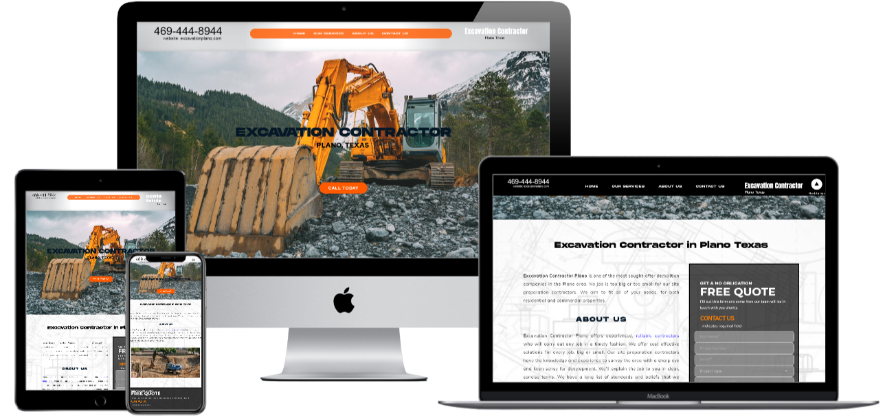 Excavation Plano Website